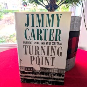 Jimmy Carter "Turning Point" Signed 1st Edition Hardcover Collectible EXCELLENT!